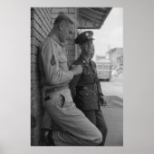 Vintage Betriebssicherheitsprüfung Poster (Vorne)