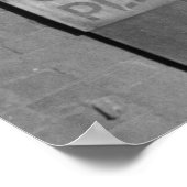 Vintage Betriebssicherheitsprüfung Poster (Ecke)