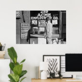 Vintage Betriebssicherheitsprüfung Poster (Heimbüro)