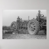 Vintage Betriebssicherheitsprüfung Poster (Vorne)