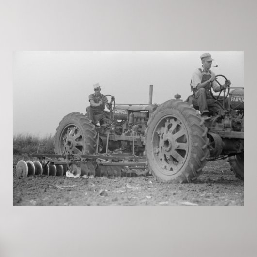 Vintage Betriebssicherheitsprüfung Poster (Vorne)