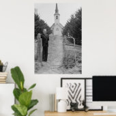 Vintage Betriebssicherheitsprüfung Poster (Heimbüro)