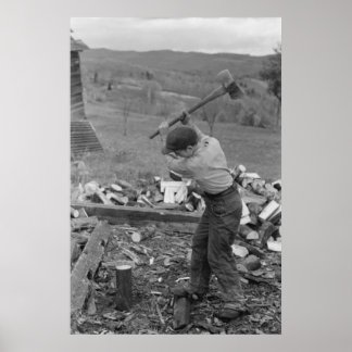 Vintage Betriebssicherheitsprüfung Poster