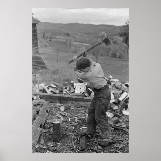 Vintage Betriebssicherheitsprüfung Poster (Vorne)