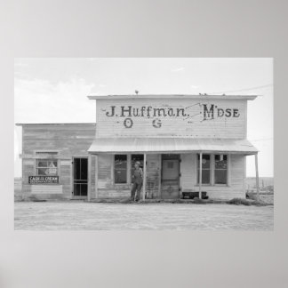 Vintage Betriebssicherheitsprüfung Poster