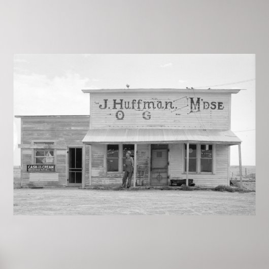 Vintage Betriebssicherheitsprüfung Poster (Vorne)