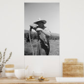 Vintage Betriebssicherheitsprüfung Poster (Küche)