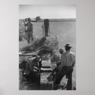 Vintage Betriebssicherheitsprüfung Poster