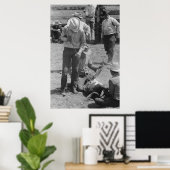 Vintage Betriebssicherheitsprüfung Poster (Heimbüro)