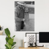 Vintage Betriebssicherheitsprüfung Poster (Heimbüro)