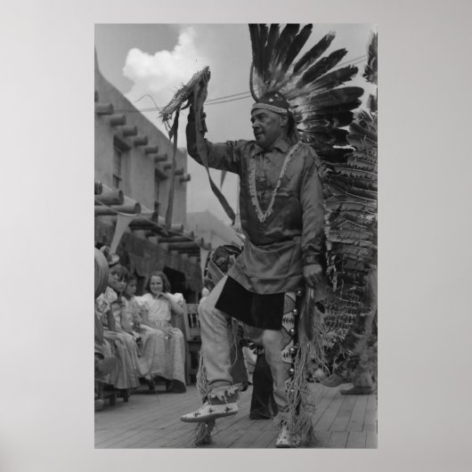 Vintage Betriebssicherheitsprüfung Poster (Vorne)