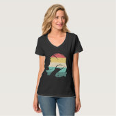 Vintage Betta Fische T-Shirt (Vorderseite Vollansicht)