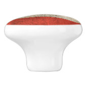 Vintage beunruhigte Flagge von Puerto Rico Keramikknauf (Seitenansicht)