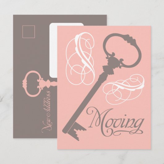 Vintage bewegliche Postkarten (Vorne/Hinten)