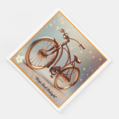 "Vintage Bewohner" Serviette (Ecke)