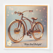 "Vintage Bewohner" Serviette (Vorderseite)