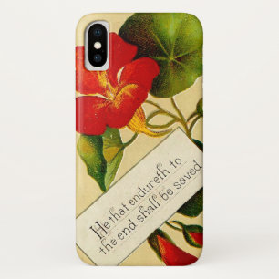 Vintage Bibel Blumenmuster Case-Mate iPhone Hülle