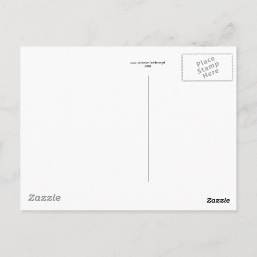 Vintage Bibelversion Postkarte (Rückseite)