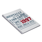 Vintage Bibliothek - Buch Lover's Writing Jo (Rechte Seite)