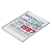 Vintage Bibliothek - Buch Lover's Writing Jo (Linke Seite)