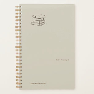 Vintage-Bibliothek Dark Academia-Buchpaket Planer