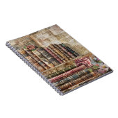 Vintage Bibliothek Notizblock (Rechte Seite)