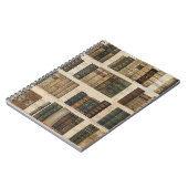 Vintage Bibliothek Notizblock (Linke Seite)