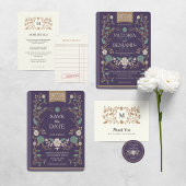 Vintage Bibliothek Runder Aufkleber