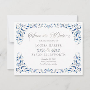 Vintage Bibliotheksbücherei Märchenmesse Save The Date