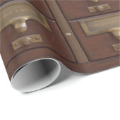 Vintage Bibliothekskartenkataloge Geschenkpapier (Rolleneckpunkt)