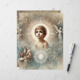 Vintage biblische Prophezeiung Jesuskritikbücher