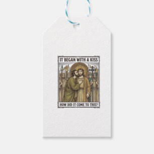 Vintage biblischer Verratskuss Geschenkanhänger