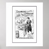 Vintage bicycle advert print poster (Vorne)