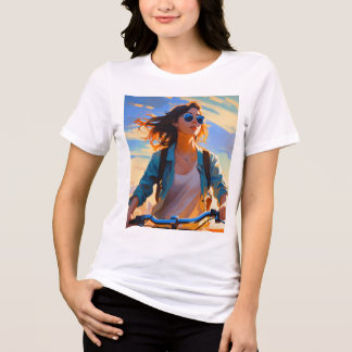 Vintage Bicycle Bliss Tri-Blend Shirt