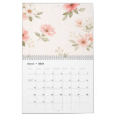 Vintage Bicycle Floral Wall Calendar Kalender (Mär 2026)