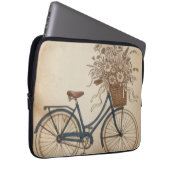 vintage bicycle laptopschutzhülle (Vorne Rechts)