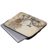 vintage bicycle laptopschutzhülle (Vorne Knopf)