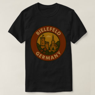 Vintage Bielefeld Deutschland Kunst T-Shirt