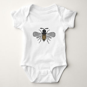 Vintage Biene Baby Strampler