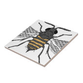 Vintage Biene Fliese (Seite)