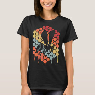 Vintage Biene für Männer Bienenzucht T-Shirt