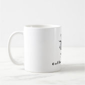 Vintage-Biene-Kaffee-Summen-Funny Kaffeetasse (Links)