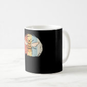 Vintage Biene Kaffeetasse (VorderseiteRechts)