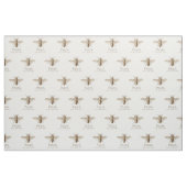 Vintage Biene Paris Stoff (Fat Quarter (45,7 x 55,9 cm))