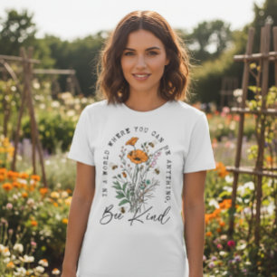 Vintage Bienen und wild lebende Blume Tri-Blend Shirt