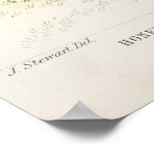 Vintage Bienendarstellung Poster (Ecke)