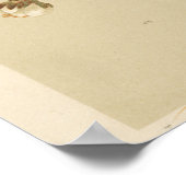 Vintage Bienendarstellung Poster (Ecke)