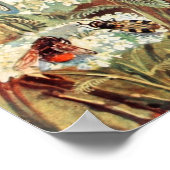 Vintage Bienendarstellung Poster (Ecke)