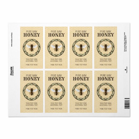 Vintage Bienenhoney Jar 2 (Vorne)