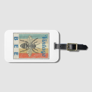 Vintage Bienenkönigin Honey Beekeeper Gepäckanhänger